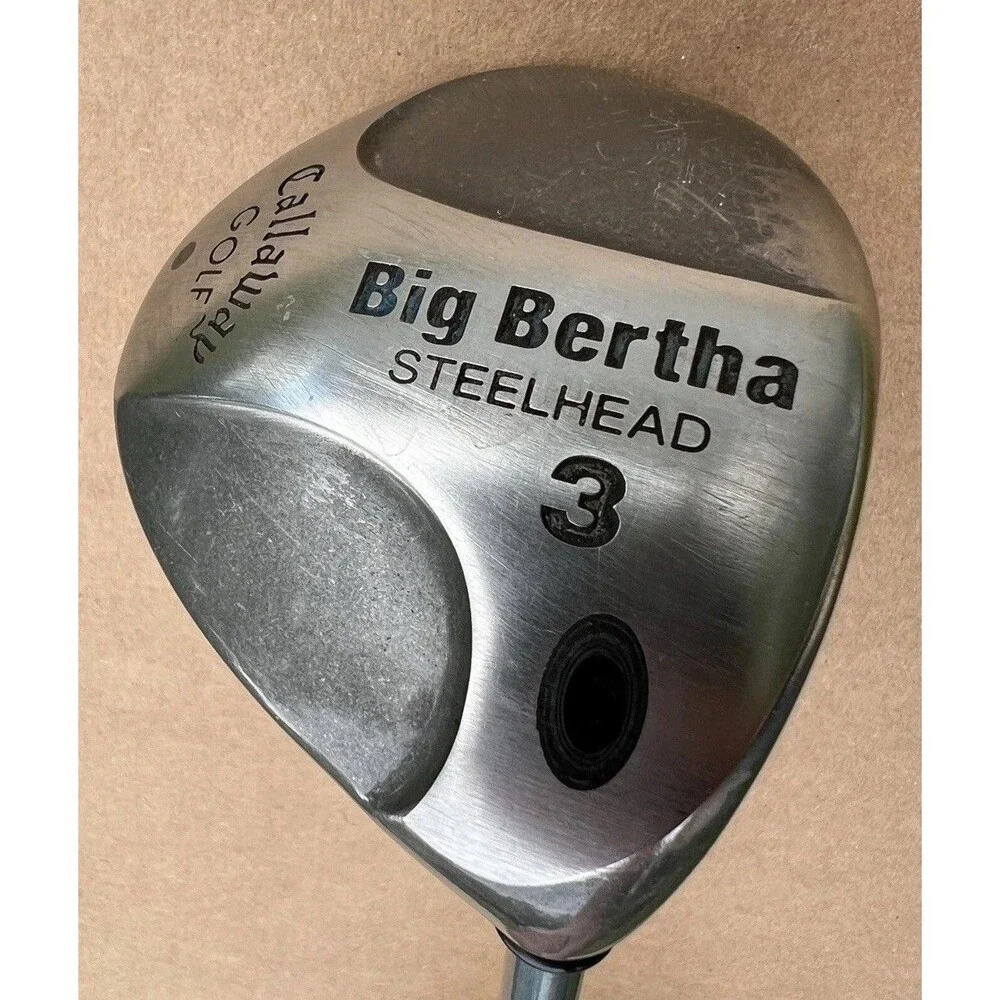 Callaway Big Bertha Steelhead 3 Fairway Wood Graphite Gems Lite Shaft RH 42” - Picture 1 of 11